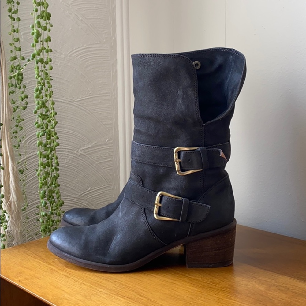 Donald J. Pliner Moto Boots